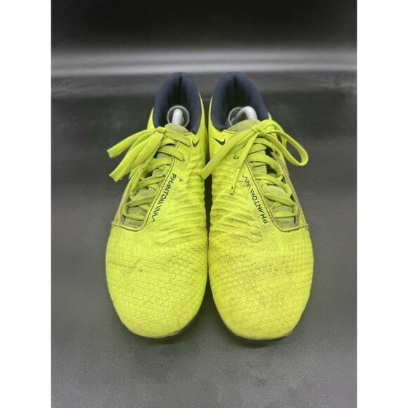 Nike Phantom Venom Club FG Soccer AO0577-717 Yellow/Black Men\'s Size 6 GUC